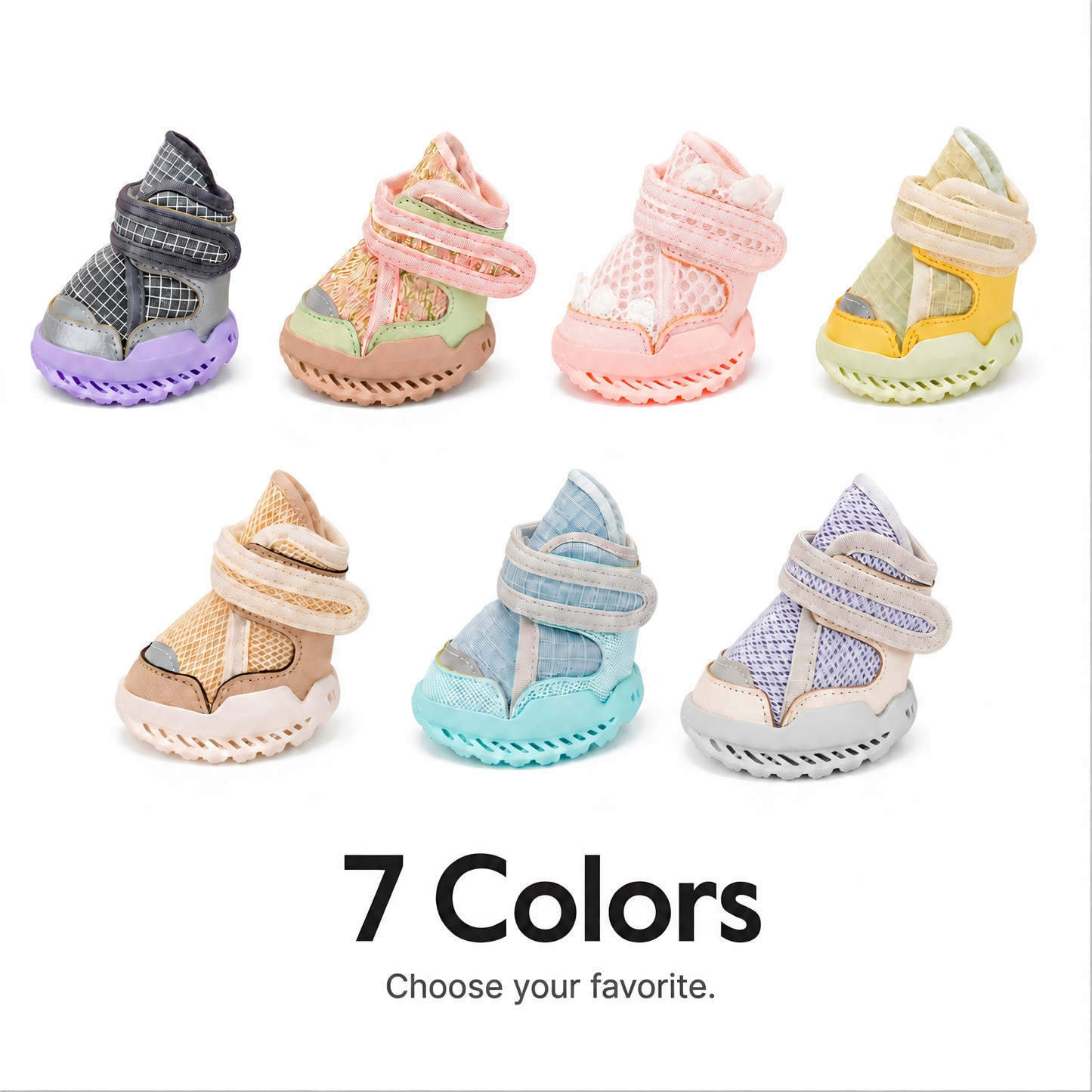 Leoxa Plum Purple Dog Shoes