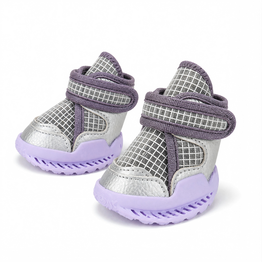Leoxa Plum Purple Dog Shoes