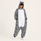 Zebra Kigurumi Onesie