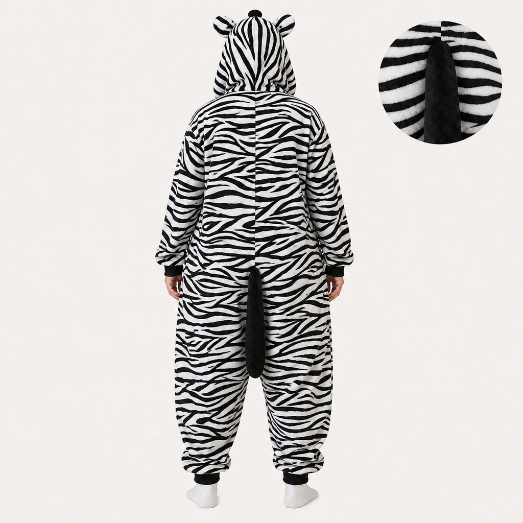 Zebra Kigurumi Onesie