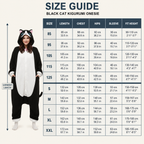 Black & White Cat Kigurumi Onesie