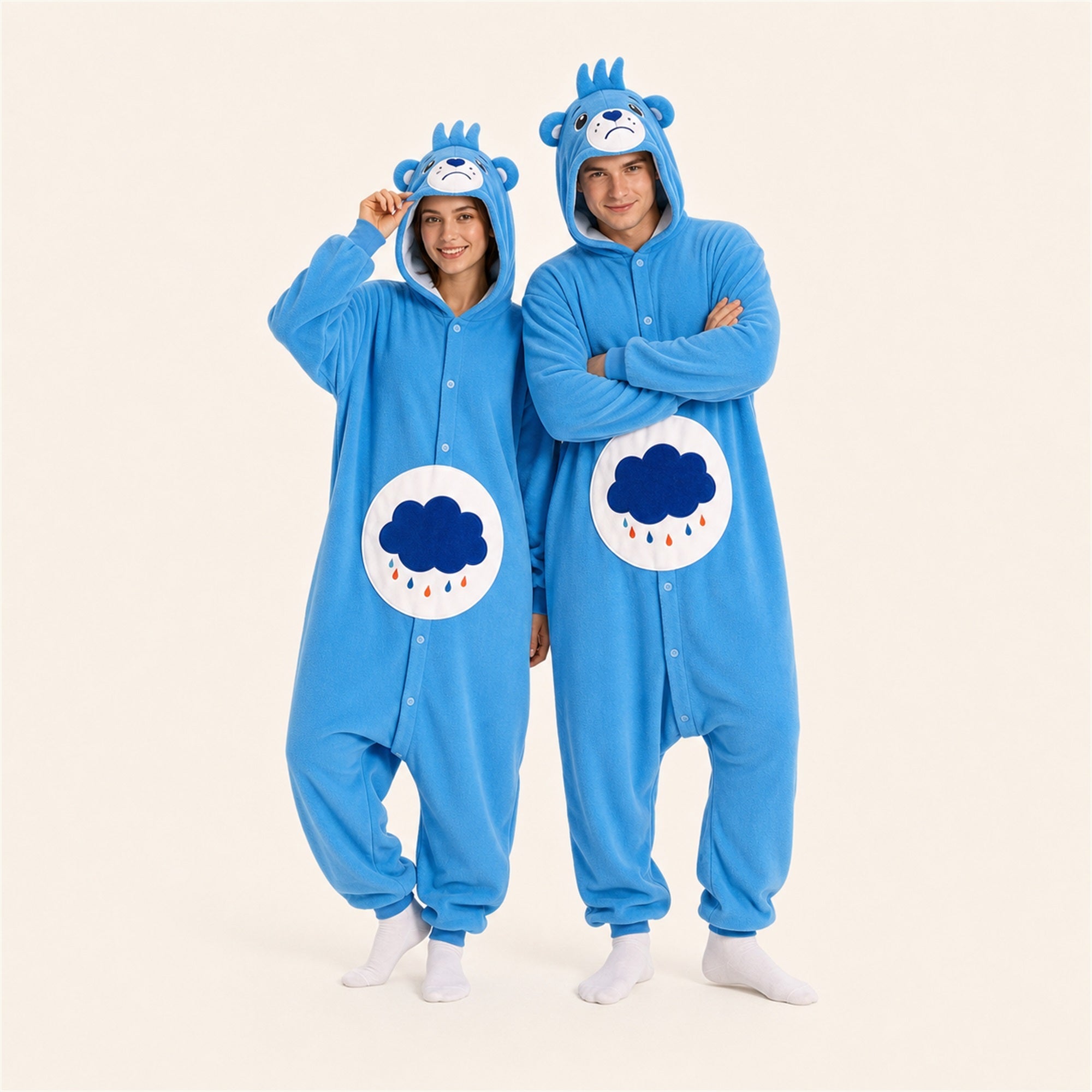 Rainy Blue adult icon bear kigurumi
