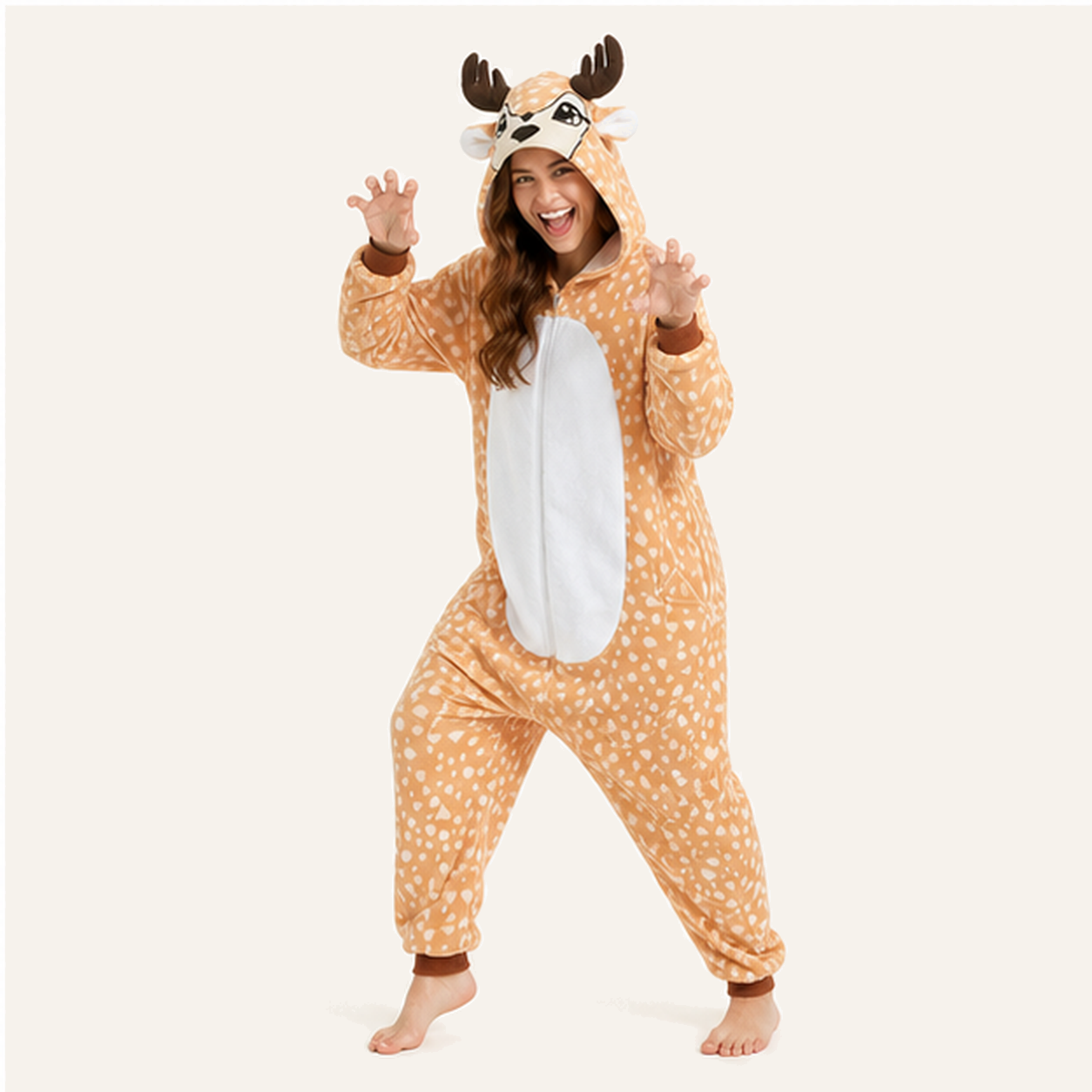 Bambi kigurumi onesie — 01 hero
