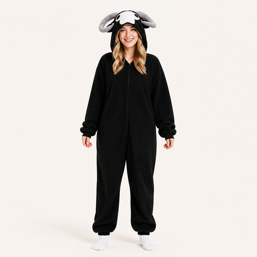 Black Goat Kigurumi Onesie product image