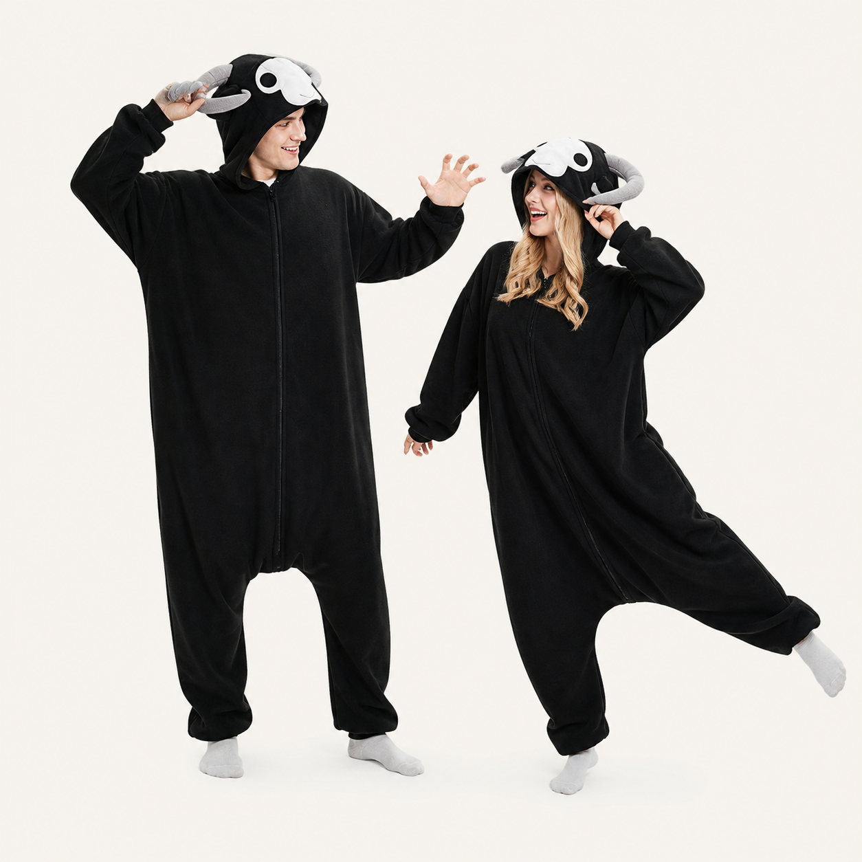 Black Goat Kigurumi Onesie view 4
