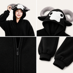 Black Goat Kigurumi Onesie view 7