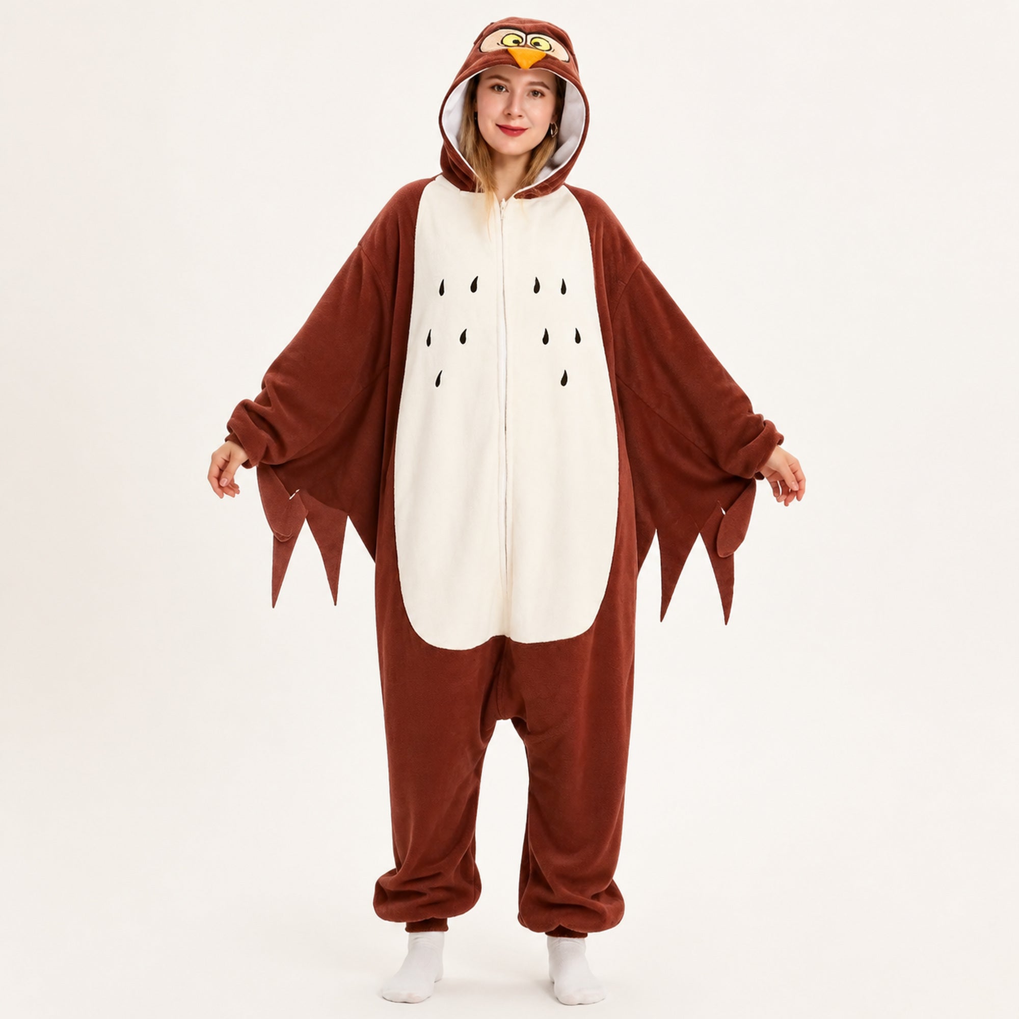 Brown Owl Kigurumi Onesie view 2