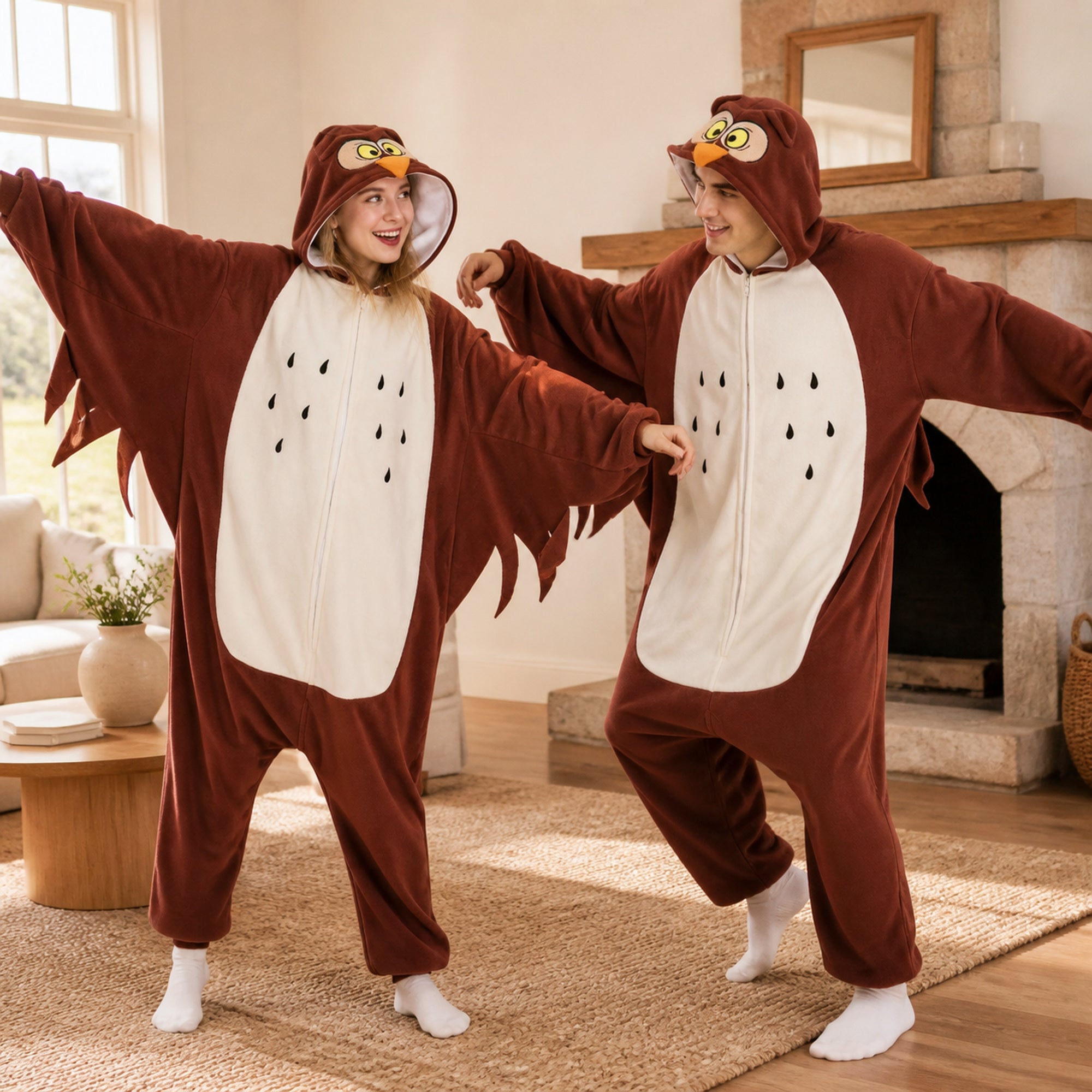 Brown Owl Kigurumi Onesie view 8