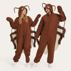 Brown Cockroach Kigurumi Onesie matching colors cord corrected v4