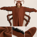 Brown Cockroach Kigurumi Onesie soft texture cord corrected v4