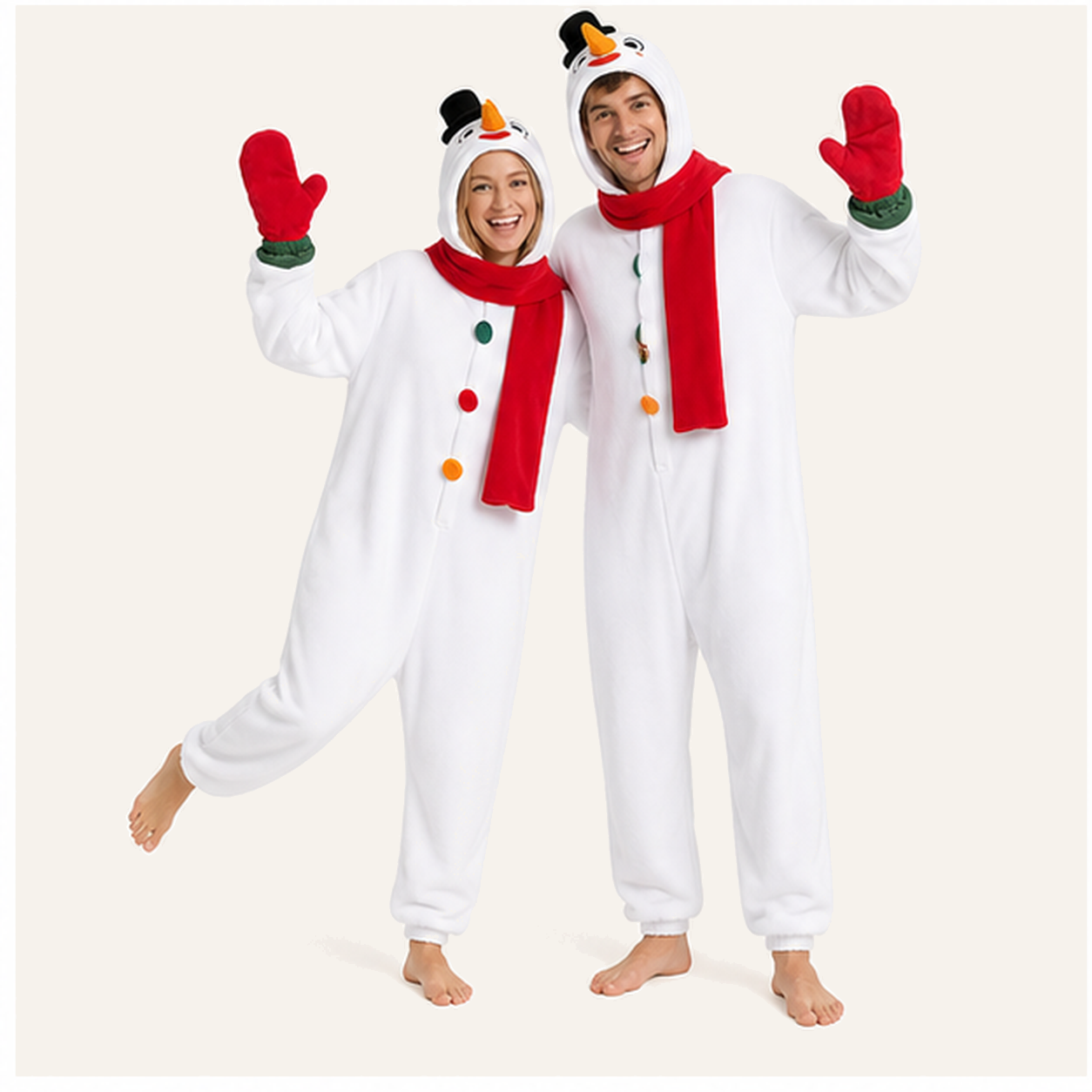 Frosty Snowman Kigurumi Onesie 03 friends studio