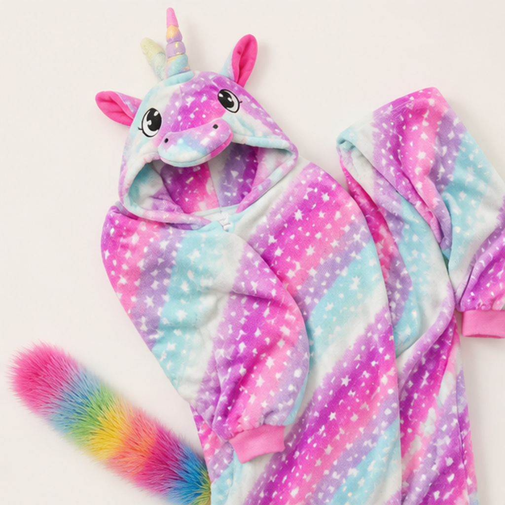 Galaxy Unicorn kigurumi onesie — 08 detail