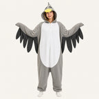 Gray Gull Kigurumi Onesie view 2