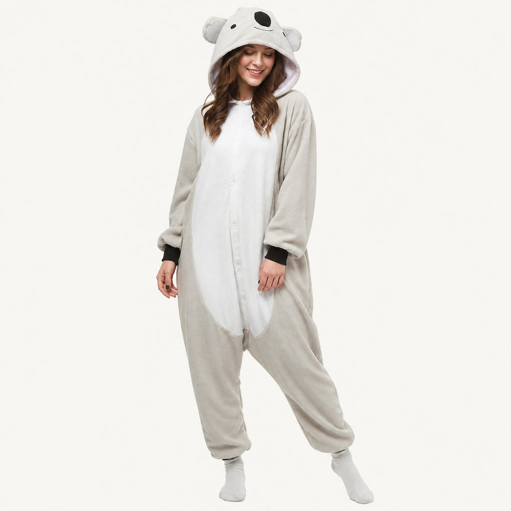 Gray Koala Kigurumi Onesie - image 4