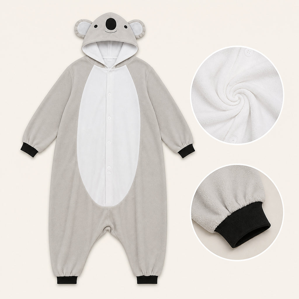 Gray Koala Kigurumi Onesie - image 5