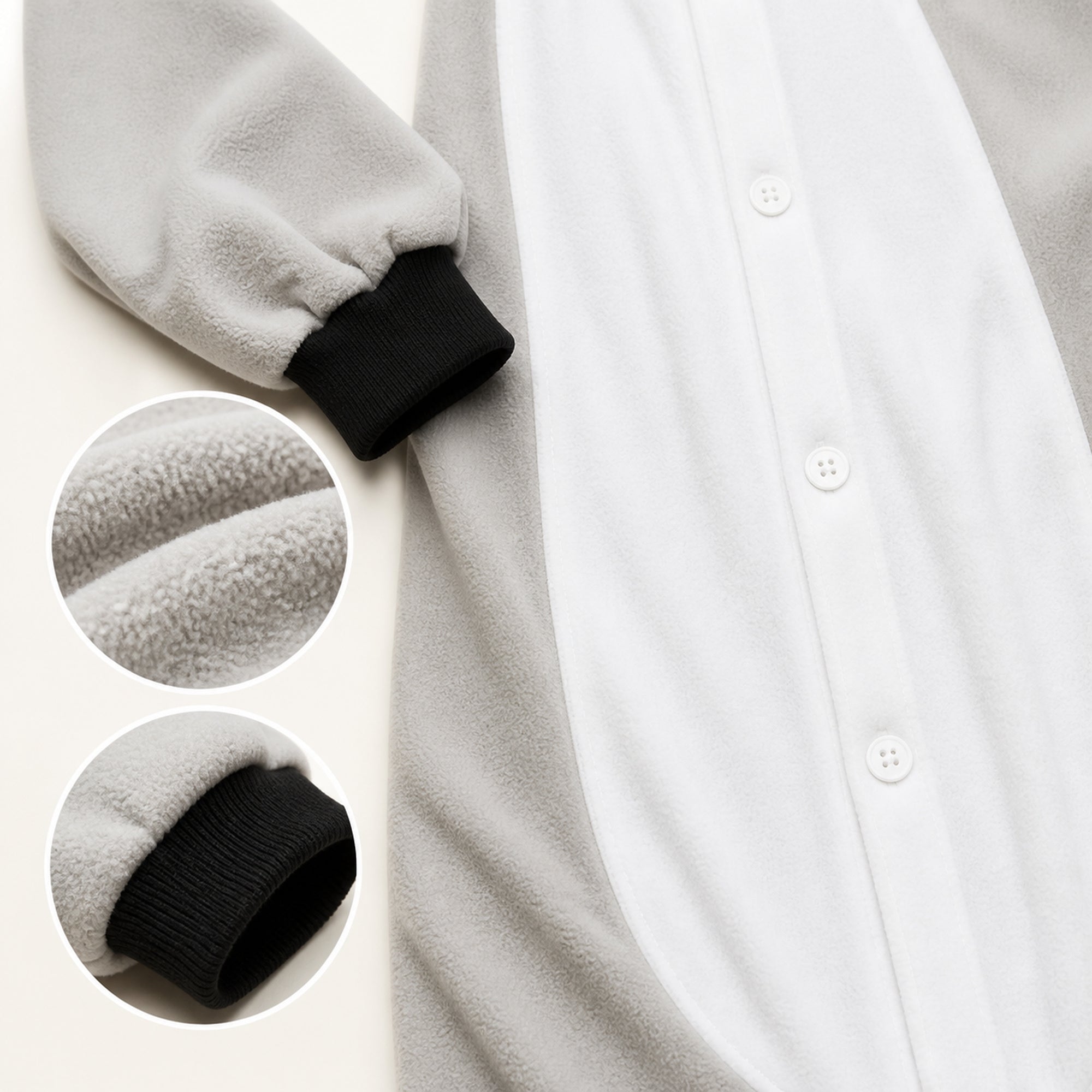 Gray Koala Kigurumi Onesie - image 6