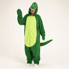 Green Dinosaur Kigurumi Onesie - image 1