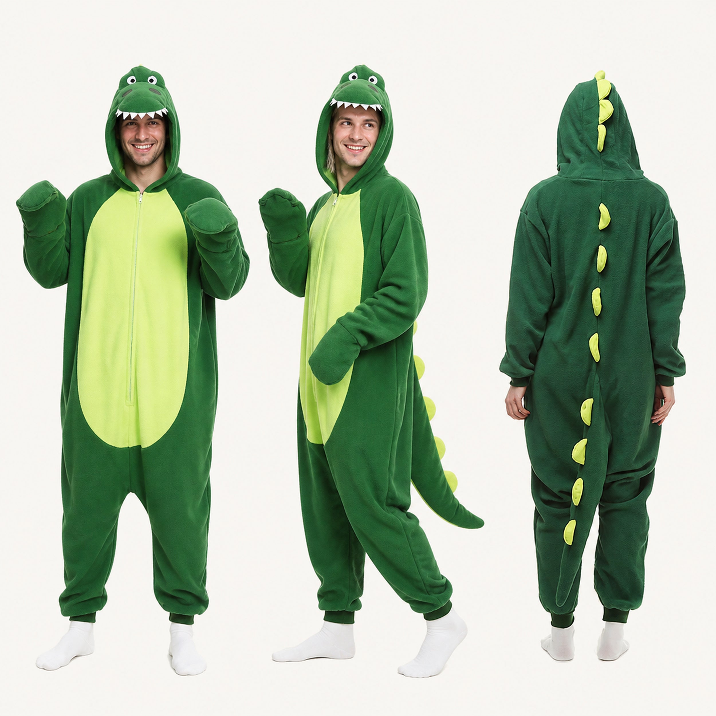 Green Dinosaur Kigurumi Onesie - image 10