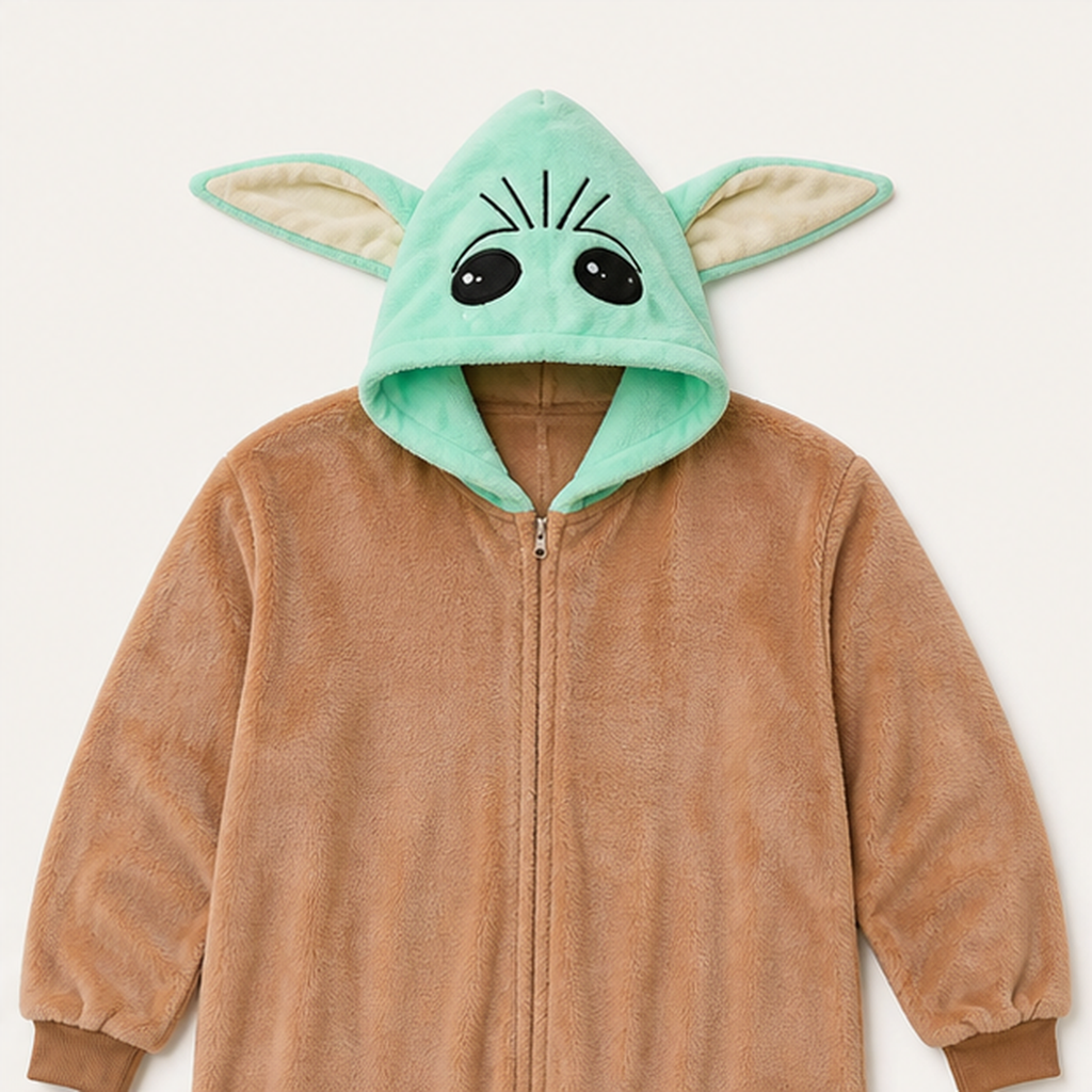 Grogu kigurumi onesie — 08 detail