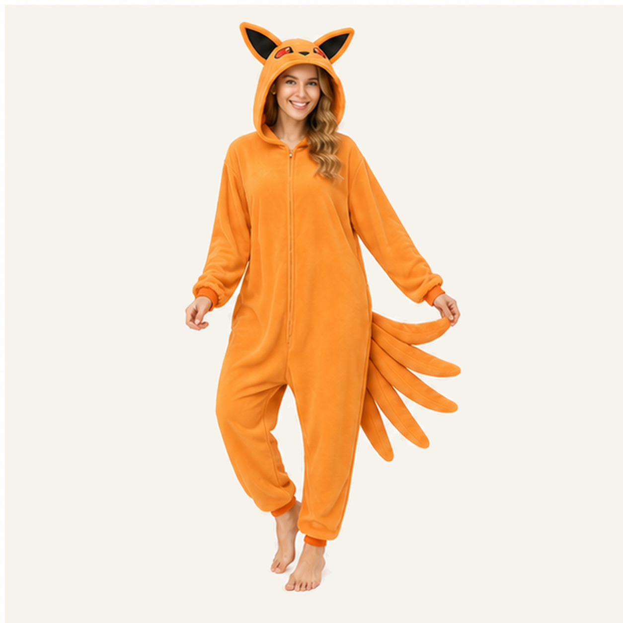 Kurama Nine-Tailed Fox Kigurumi Onesie 01 hero