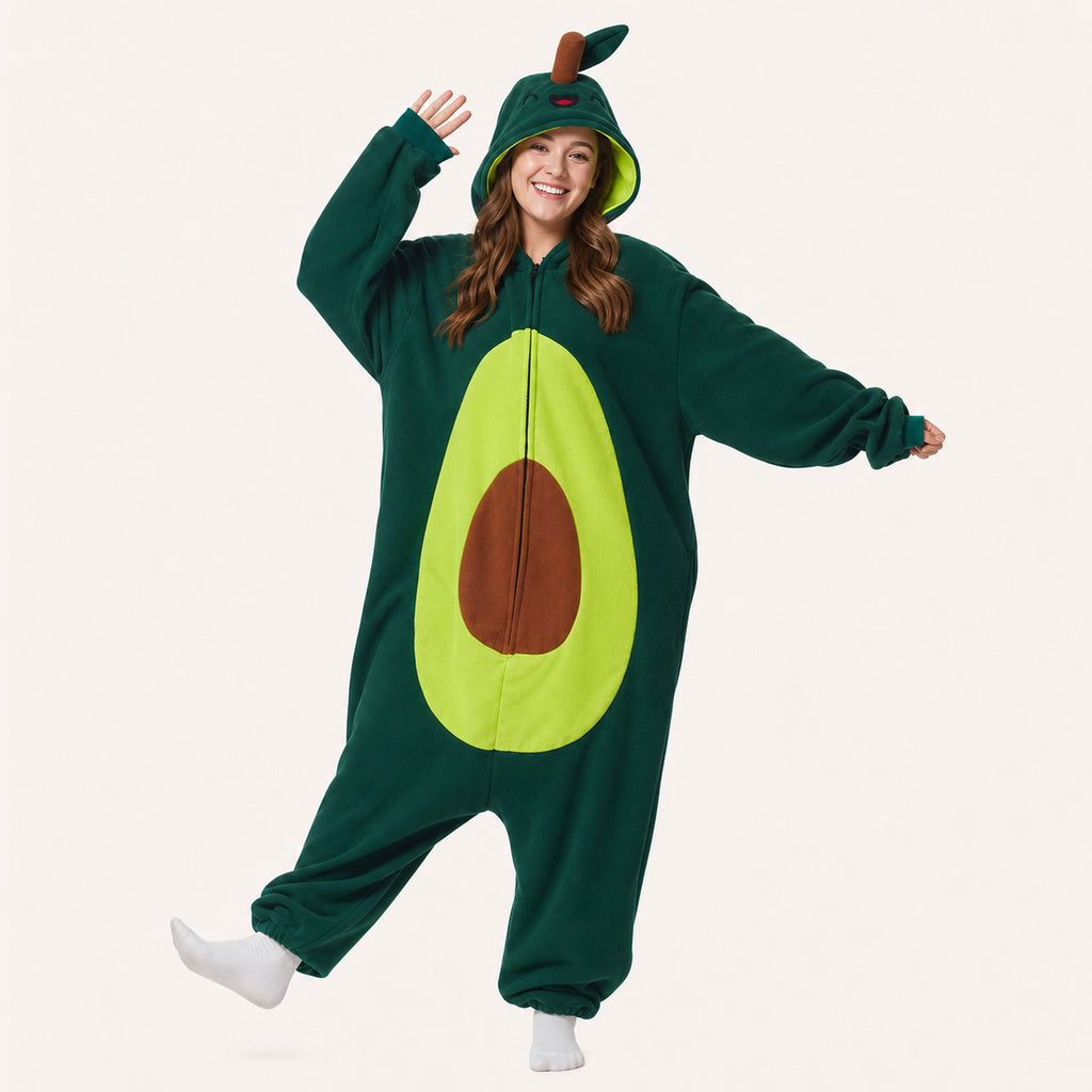 Avocado kigurumi dynamic look