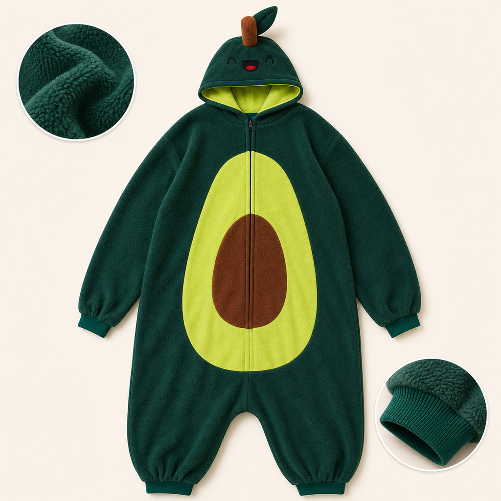 Avocado kigurumi soft texture