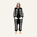Skeleton onesie size L fit