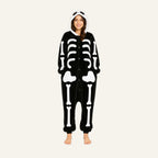 Skeleton onesie size L fit