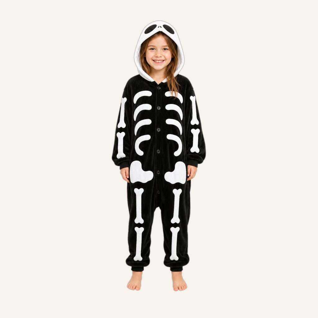 Skeleton onesie size S fit