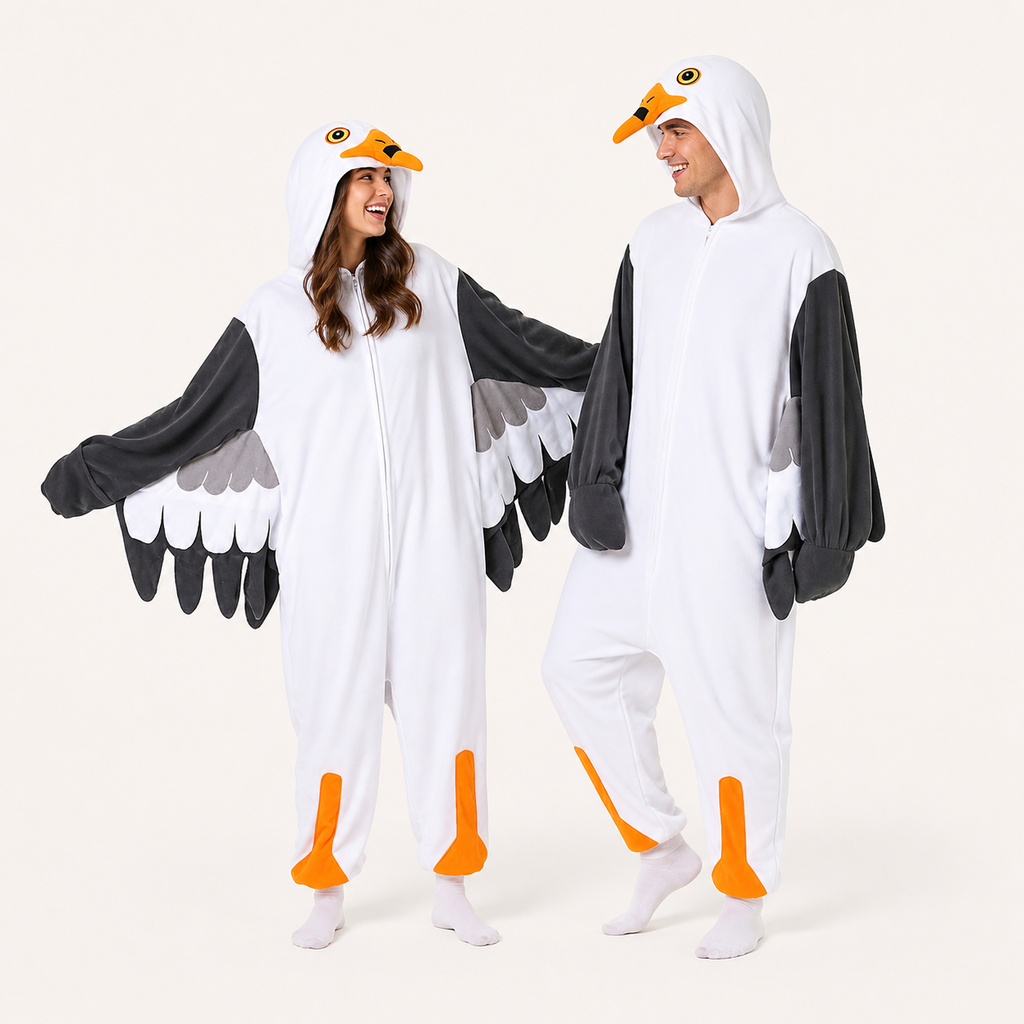 Bird Character Kigurumi Onesie - second look