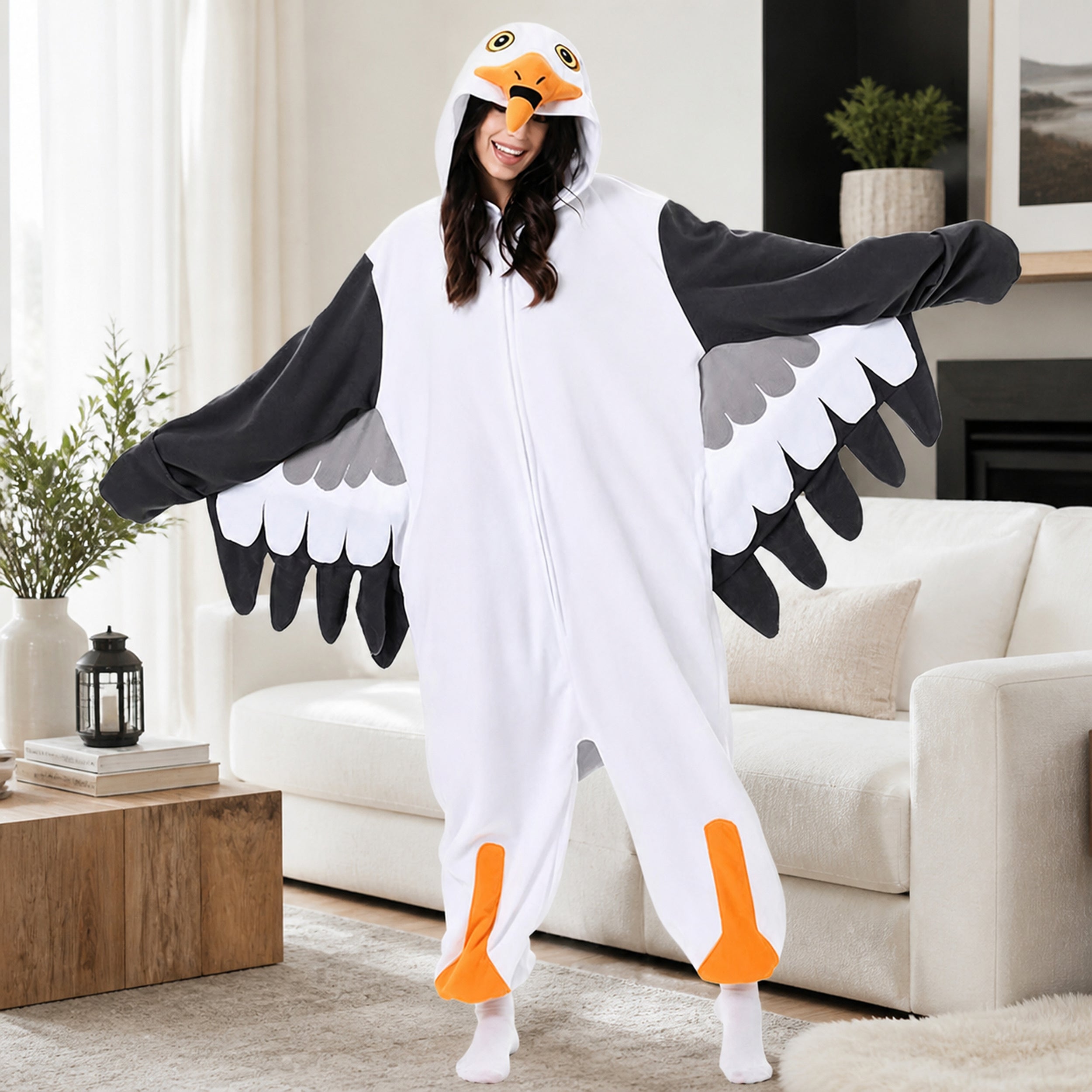 Bird Character Kigurumi Onesie - lifestyle