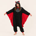 Leoxa black and red bat kigurumi onesie – 01 hero