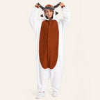 Brown Bull Kigurumi Onesie - hero