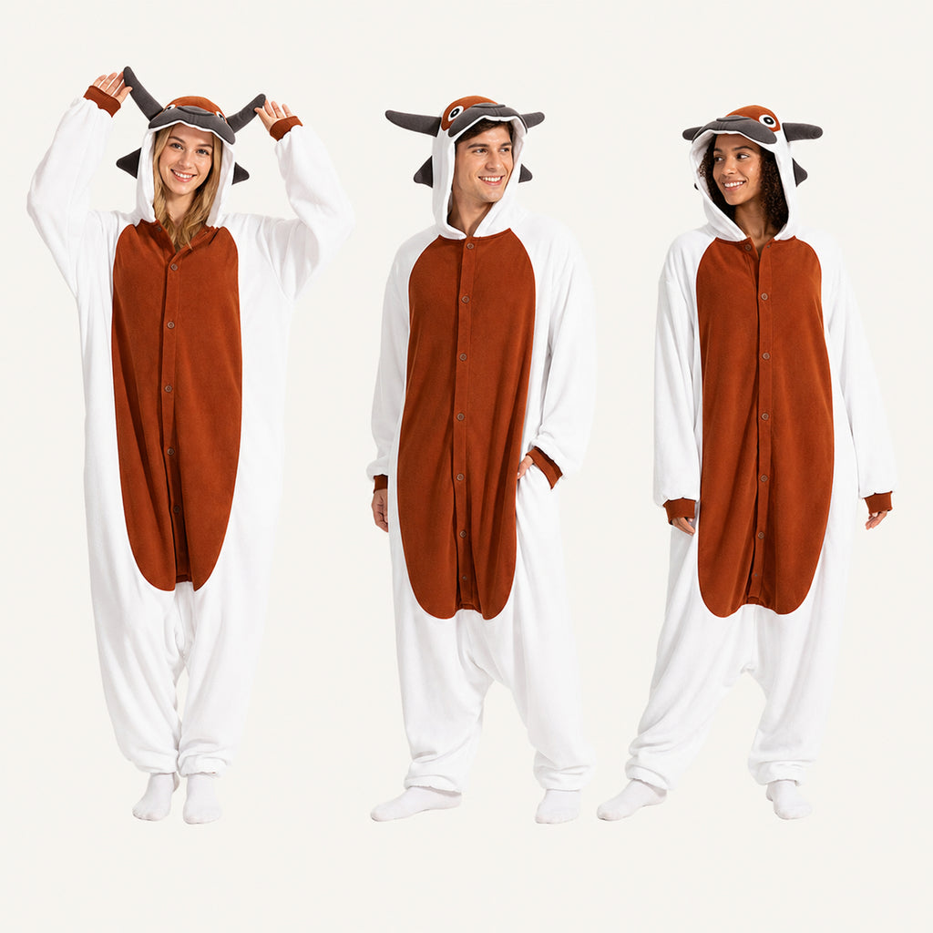 Brown Bull Kigurumi Onesie - variant lineup