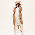 Brown Flying Squirrel Kigurumi Onesie hero