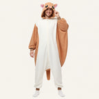 Brown Flying Squirrel Kigurumi Onesie front