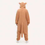 Brown Flying Squirrel Kigurumi Onesie back