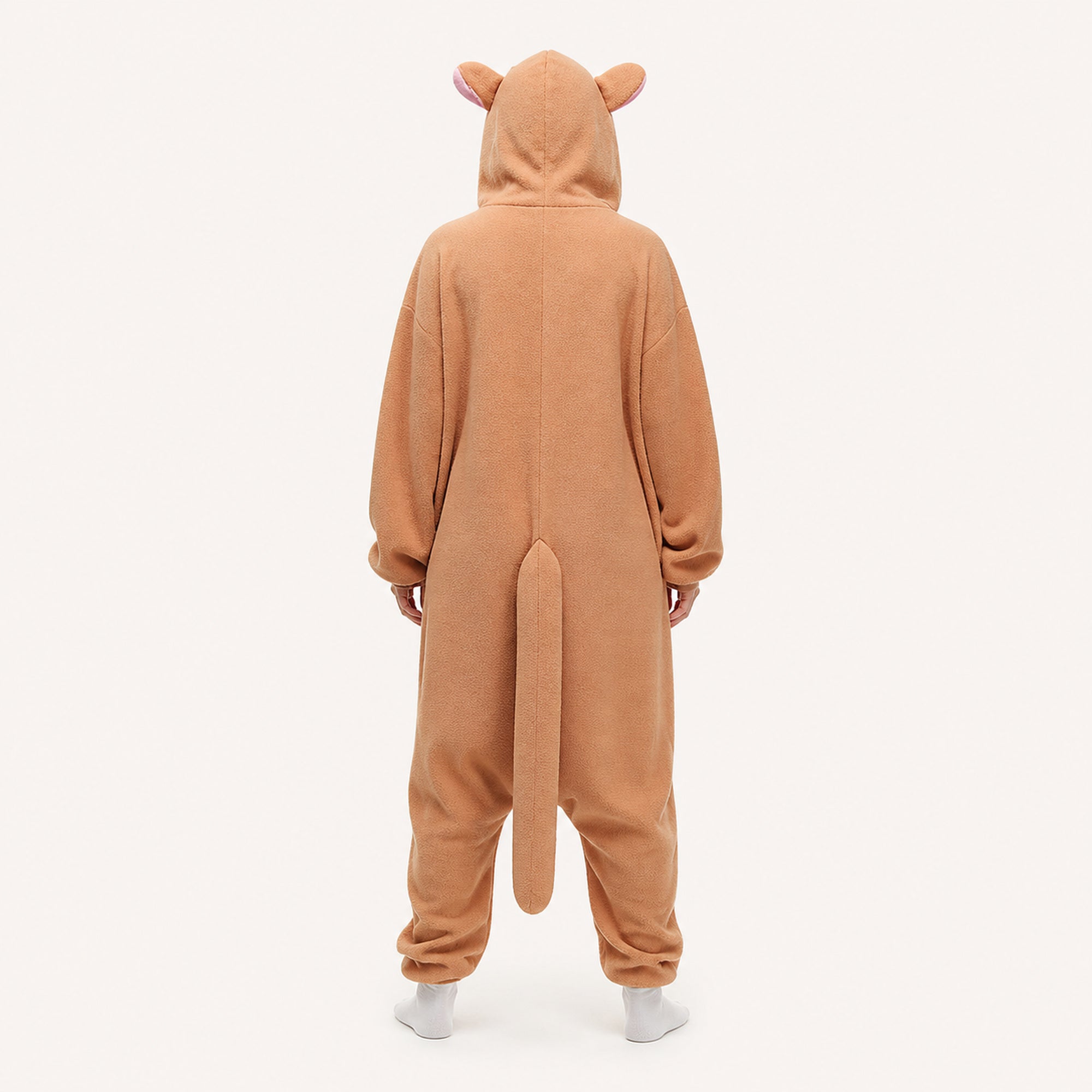 Brown Flying Squirrel Kigurumi Onesie back