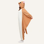 Brown Flying Squirrel Kigurumi Onesie side