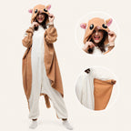 Brown Flying Squirrel Kigurumi Onesie product overview