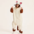 Cream Cat Kigurumi Onesie - hero