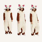 Cream Cat Kigurumi Onesie - variant lineup
