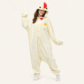 Cream Chicken Kigurumi Onesie - hero