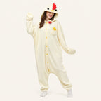 Cream Chicken Kigurumi Onesie - hero
