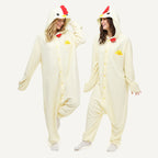 Cream Chicken Kigurumi Onesie - second look