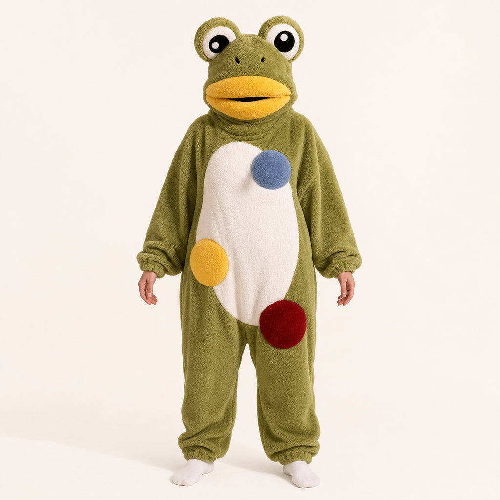 Frog kigurumi hero