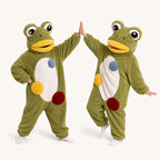 Frog kigurumi matching colors