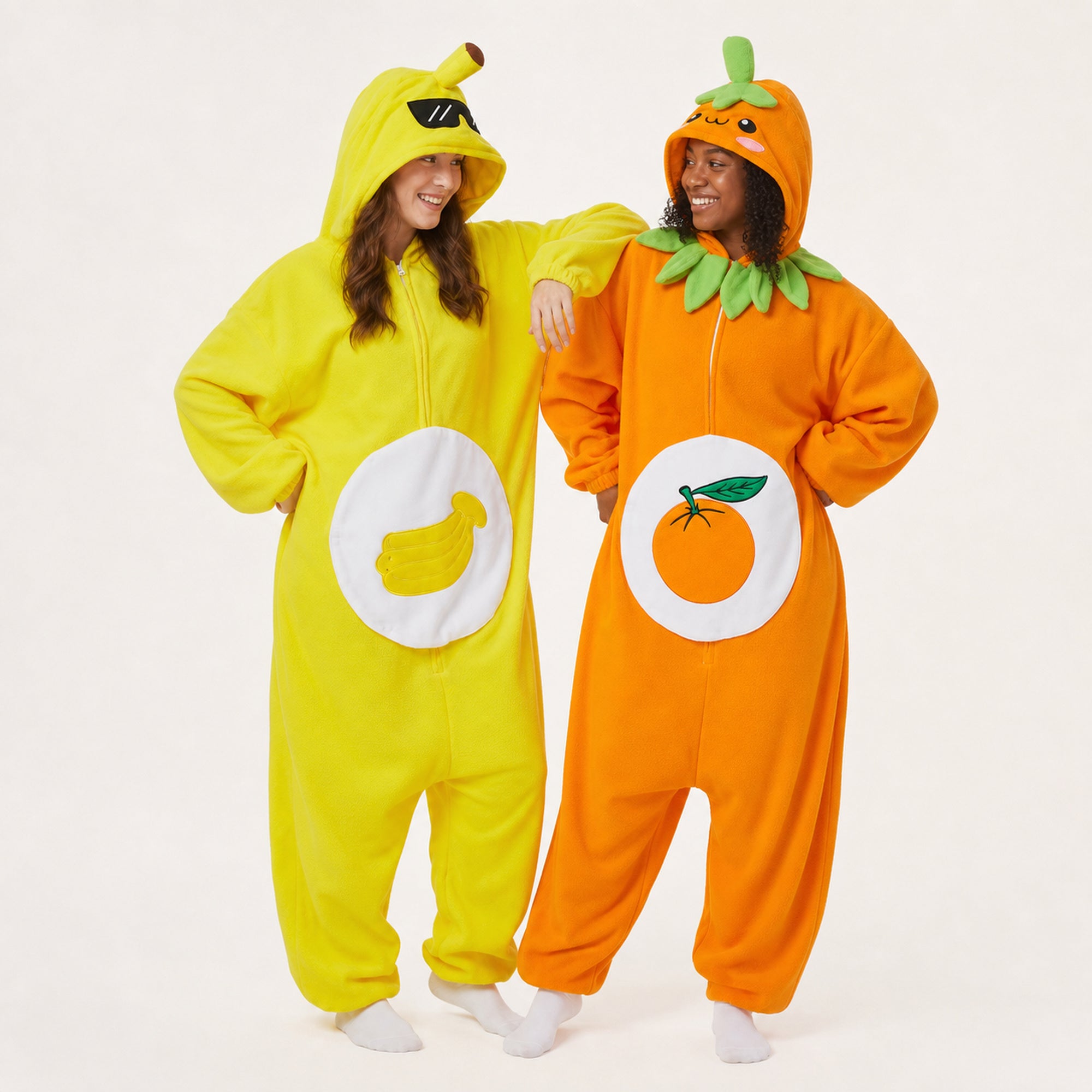 Fruit character kigurumi matching colors