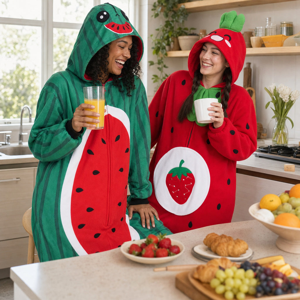 Fruit character kigurumi lifestyle