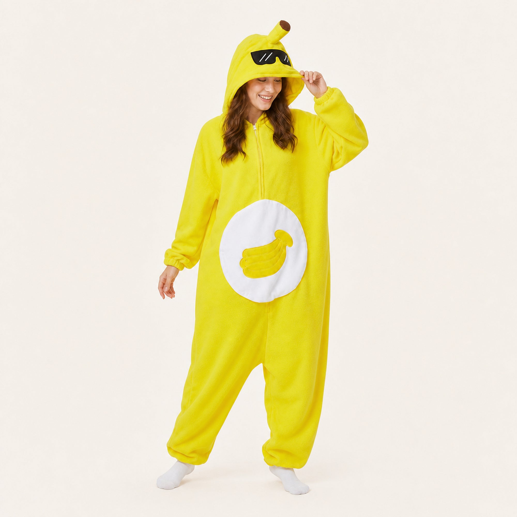 Fruit character kigurumi yellow second look